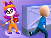 Clown Park Hide And Seek Game background