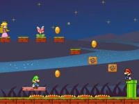 Mario Bros Save Princess background