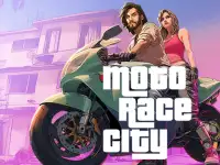 Moto Race City background