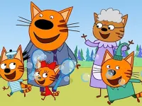 Cat Family Educational Games background