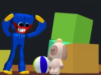 Huggy Wuggy Doll background