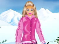Barbie Snowboard Dress background