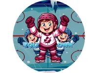Ice Hockey background