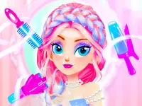 Princess Makeup Hair Salon background