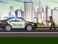 City Police Cars background