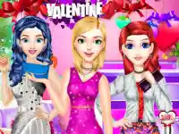 Valentines Day Single Party background