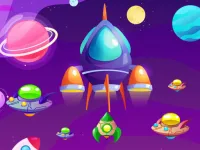 Spacecraft Fighter background