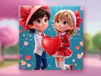 Valentine Couple Jigsaw Puzzle background