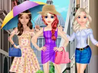 Girls Summer Fashion background