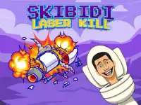 Skibidi Laser Kill background