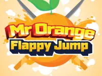 Mr. Orange Flappy Jump background