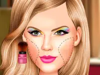 Pop Star Concert Makeup background