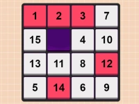 Block Number Puzzle background