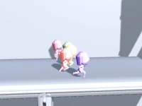 Running Races 3D background