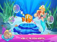 Funny Mermaid Princess background