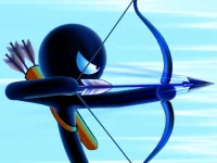 Stickman Archer Warrior background