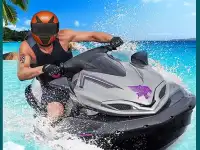 Jetsky Power Boat Water Racing Stunts Game background