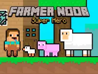 Farmer Noob Super Hero background