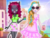 Monster Girls Summer Vacation background