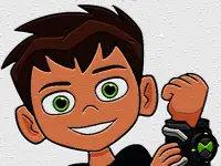 Ben 10 Memory Challenge background