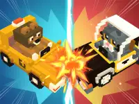 Bumper Car Demolition Race background