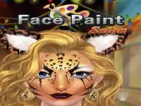Face Paint Salon Halloween background