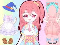 Candy Doll Dress Up background