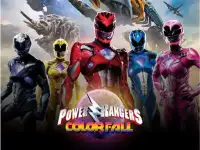 Power Rangers Color Fall - Pin Pull - Puzzle Game background