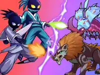 Stick Ninja Survival background