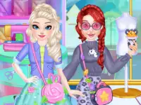 Fashion Princess Sewing Clothes background