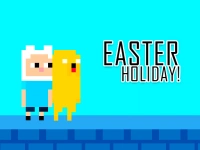 Time of  Adventure Easter Holiday background