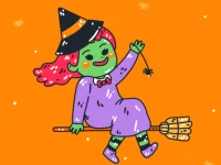 Halloween Monsters Jigsaw background
