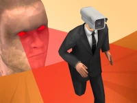 Cameraman Vs Skibidi Survival background