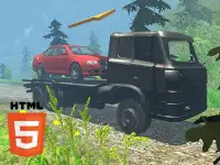Truck Offroad Drive Heavy Transport background
