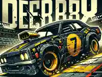 Demolition Derby Car 3d background
