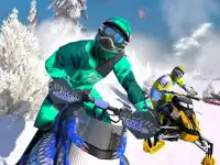 Snow Moto Racing background
