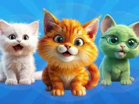 Merge Cats: 2048! background