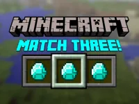Minecraft Match Three background