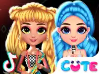 Tiktok Musical Fest background