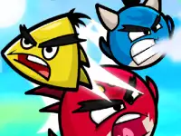 Angry Heroes Birds background