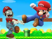 Super Mario Shoot Zombies background