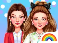 Celebrity Easter Fashionista background