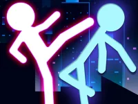 Stickman Street Fighter 3D background