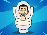 Skibidi Toilet Coloring Book background