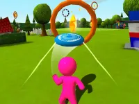 Frisbee 3D background