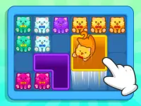 Meow Block Color Collect background