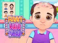 FUNNY HAIR SALON background