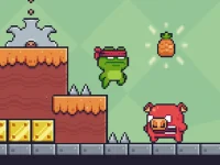 Funny Pixel Adventure background