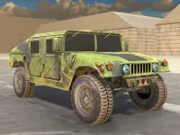 Military Vehicles Driving background