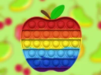 Fruits Pop It Jigsaw background